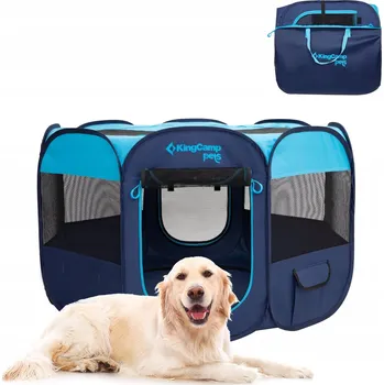 klec pro psa KINGCAMP Kotec pro zvířata Přenosná pro psy a kočky Uvnitř Venku