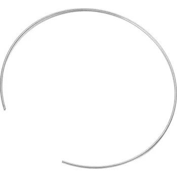 Módní doplněk Nerezová obruč Náhrdelník 40cm - 40cm / Nerez SL