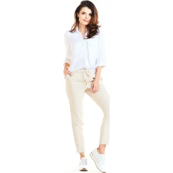 Dámské kalhoty Dámské kalhoty Awama A270 Awama bílá 1327584