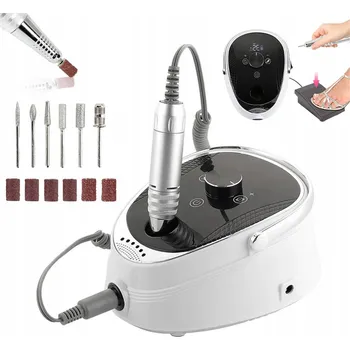 BRUSKA NA NEHTY 35000 OT./MIN LED DOTYKOVÝ DISPLEJ PEDÁL MANIKÚRA