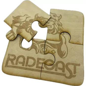 Podtácek Sada podtácků puzzle Radegast