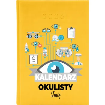 Kalendář Knižkový kalendář 2026 A5 žlutý