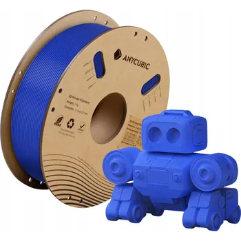 3D tisk PLA filament Anycubic 1,75 mm 1 kg modrý