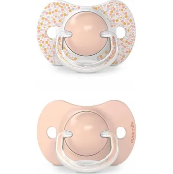 dudlíky Suavinex Dudlíky pro kojence SX Pro Dreams broskvové 2 ks 6-18m