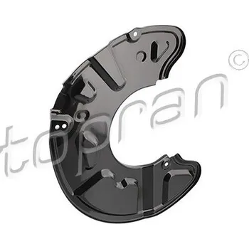 Brzdový kotouč Ochranný plech proti rozstřikování, brzdový kotouč TOPRAN 409 528