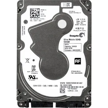 Interní pevný disk Pevný disk Seagate Ultra Mobile ST500LX012 500GB SATA III 2,5"