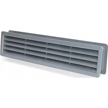 Větrací mřížka Ventilační mřížka Ventilační Metalplast-Kalisz stříbrná