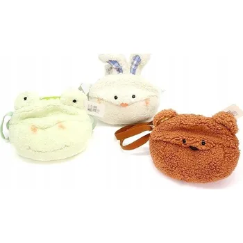 plyšák Plyšová kabelka s popruhem, zvířátko MIX