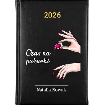 Kalendář Knižkový kalendář 2026 A5 černý