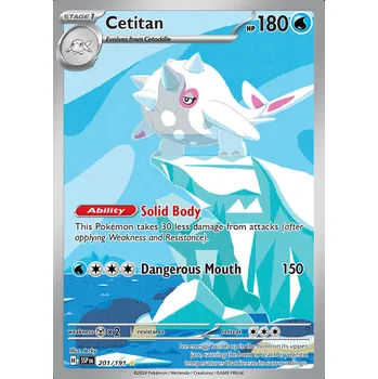 Sběratelská karetní hra Pokémon Cetitan 201/191 - Surging Sparks