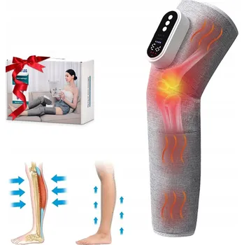 Masážní přístroj MASÁŽNÍ PŘÍSTROJ TLAKOVÝ NA NOHY LÝTKA RAMENA PŘEDLOKTÍ BEZDRÁTOVÝ SILNÝ