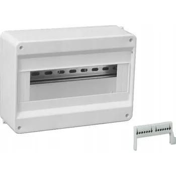 Rozvaděč MODULÁRNÍ ROZVADĚČ NÁSTĚNNÝ 1x12 SKŘÍŇ S-12 N+PE PAWBOL C.2071