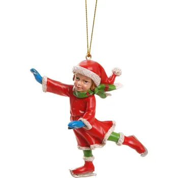 Vánoční dekorace Home decoration SKATER 80 mm 88 x 98 mm