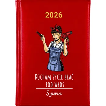 Kalendář Knižní kalendář 2026 A5 červený