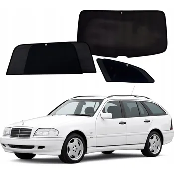 Stínítko do auta Sluneční clony / roletky na okna do auta Mercedes C S202 kombi