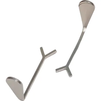 2 ks Magnet na nehty srdce a tvar Y Kovový nástroj pro manikúru Gel lak Nail Art Kočičí oko Profesionální magnetické zdobení