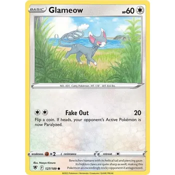 Karetní hra Glameow 127/189 - Astral Radiance Typ karty: Reverse Holo