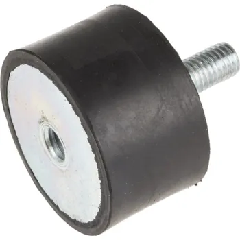 Silentblok motoru Silentblok válcový typ 2 (šroub - matka) průměr 6mm / výška 7mm, M3x6, BAK