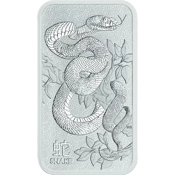 Perth Mint 31,1g investiční stříbrný slitek Rok Hada | Lunar