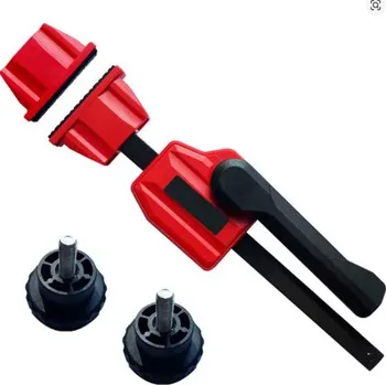 Truhlářská svěrka Rychloupínací svěrka do pracovního stolu s otvory 20mm, 700 N