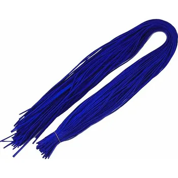 Řetízek Kožený řemínek barva sytě modrá 1 m 1 m x 2,8 mm