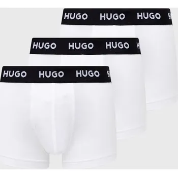 Boxerky Boxerky HUGO TRUNK TRIPLET PACK (3-pack) 50469786 bílá 00X, vel. L
