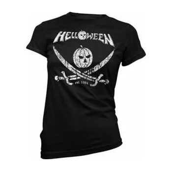 Plastic Head Merch Helloween: Tričko Dámské Pirate XL 2022 Černá XL