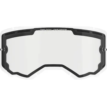 Motocyklové brýle Plexi pro brýle vision 8/5/3, alpinestars (dvojité antifog čiré)