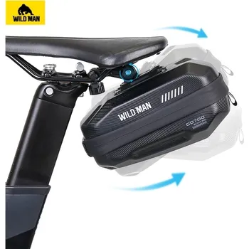 brašna na kolo Cestovní brašna WILDMAN na rám kola se zipem 1L (4"- 7") M90 černá