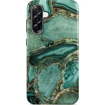 Pouzdro na mobilní telefon TopQ Kryt AURIX Samsung A36 pevný Emerald Glow 140223