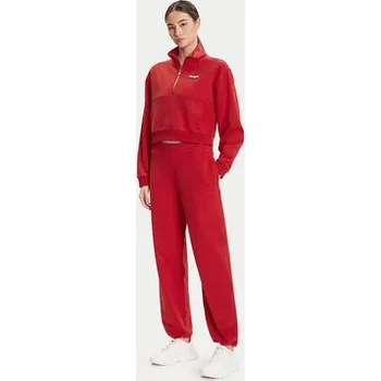 Dámské kalhoty HUGO Teplákové kalhoty Norata_B 50542564 Červená Baggy Fit L