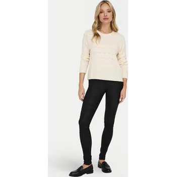 Dámské džíny ONLY Jeansy Anne 15151791 Černá Skinny Fit XL_30