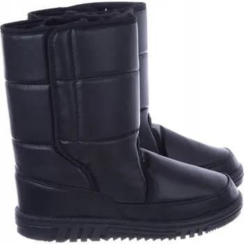 Dámská zimní obuv Dámské Sněhule Vysoké na suchý zip Černé 45