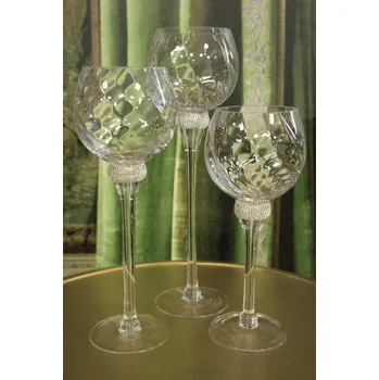 Svícen Home decoration Sada svícnů na stopce EXCLUSIVE / Číra