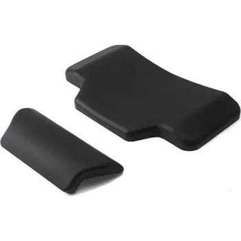 Zabezpečení motocyklu Univerzální opěrka zad pro motocykly Samolepicí měkký polštář na kufr Top Case Luggage Cushion 2 ks voděodolný černý