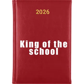 Kalendář Knižní kalendář 2026 A5 červený