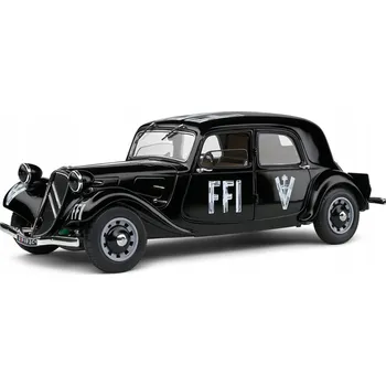 autíčko Model auta Citroen Traction 7 FFI - 1944, černý Solido 1:18