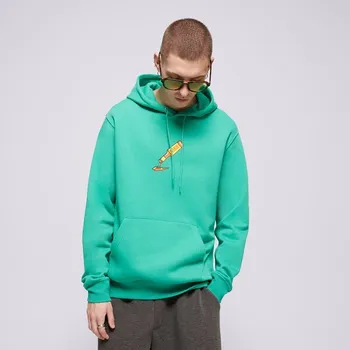 Pánská mikina Nike Mikina S Kapucí U Nsw Hdy Club Po Bb Oc 2 Zelená L