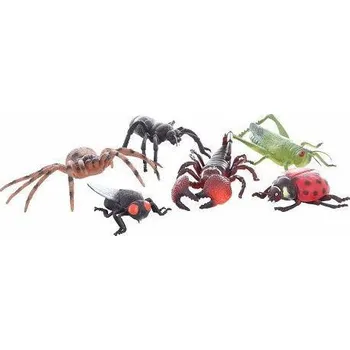 Figurka Zvířátko hmyz velký 16cm gumový 6 druhů