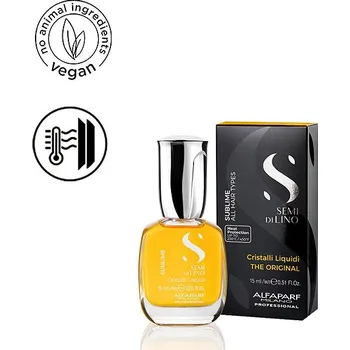 Vlasová regenerace ALFAPARF MILANO Semi Di Lino Sublime Cristalli Liquidi The Original 15 ml