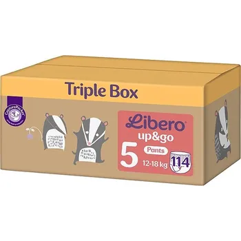 Plenkové kalhoty Libero Up&Go Triple Box vel. 5 (114 ks)