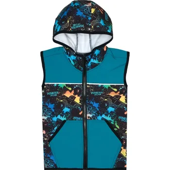 Chlapecká bunda Softshellová vesta s fleecem - Monster Truck Velikost: 122