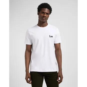 Pánské tričko Pánské triko Lee SS Small Logo Tee 112370503 Bright White Velikost: M