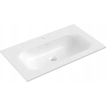 Umyvadlo Umyvadlo zápustné do desky obdélníkové Mexen Vela 46,5 cm bílé