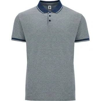 Pánské tričko Roly Pánská polokošile Bowie Barva: námořnická modrá melír (247), Velikost: M