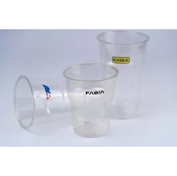 Jednorázové nádobí Plastový kelímek průhledný 400 ml 800ks