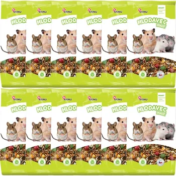 Pro hlodavce Akinu Kompletní menu krmivo pro malé hlodavce 12 x 500 g