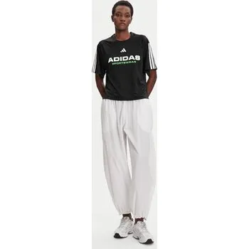 adidas T-Shirt Tiro x Common Goal Jacquard JL9212 Černá Loose Fit L