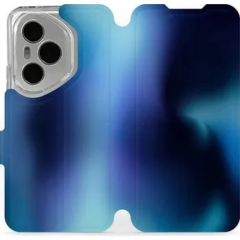 Pouzdro na mobilní telefon Mobiwear Flip knížkové pro Honor 400 Pro - Modrý odstín