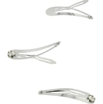 Materiál na výrobu šperku Sponky do vlasů z nerezové oceli 316 50x6mm - 1Ks - Nerez SL